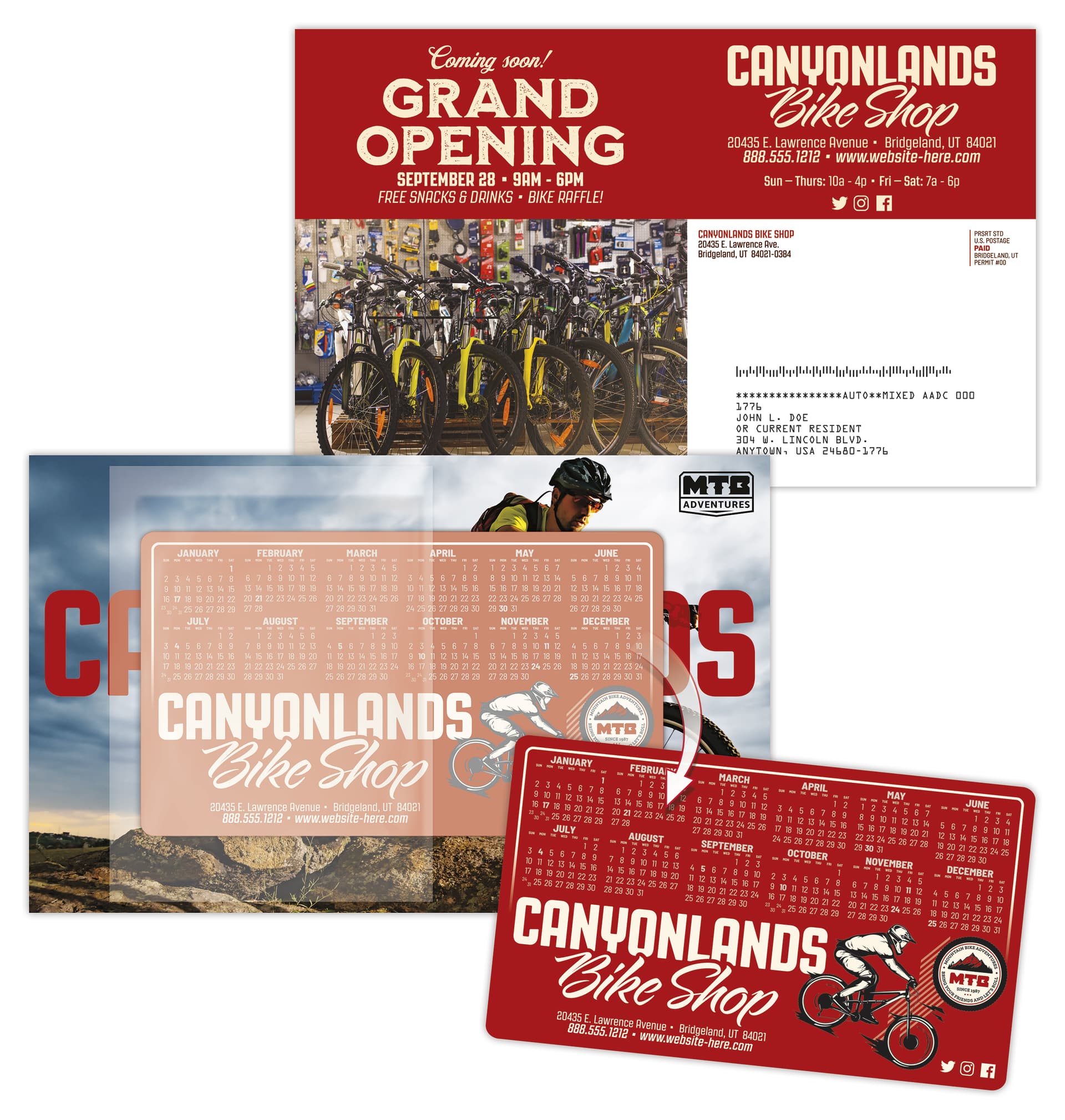 ClearPeel Postcard (8.5x5.25) - Laminated with 3.5x6 Magnet (25 mil.) - 14 pt.