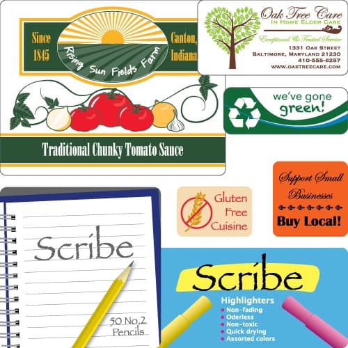 Die Cut Labels
