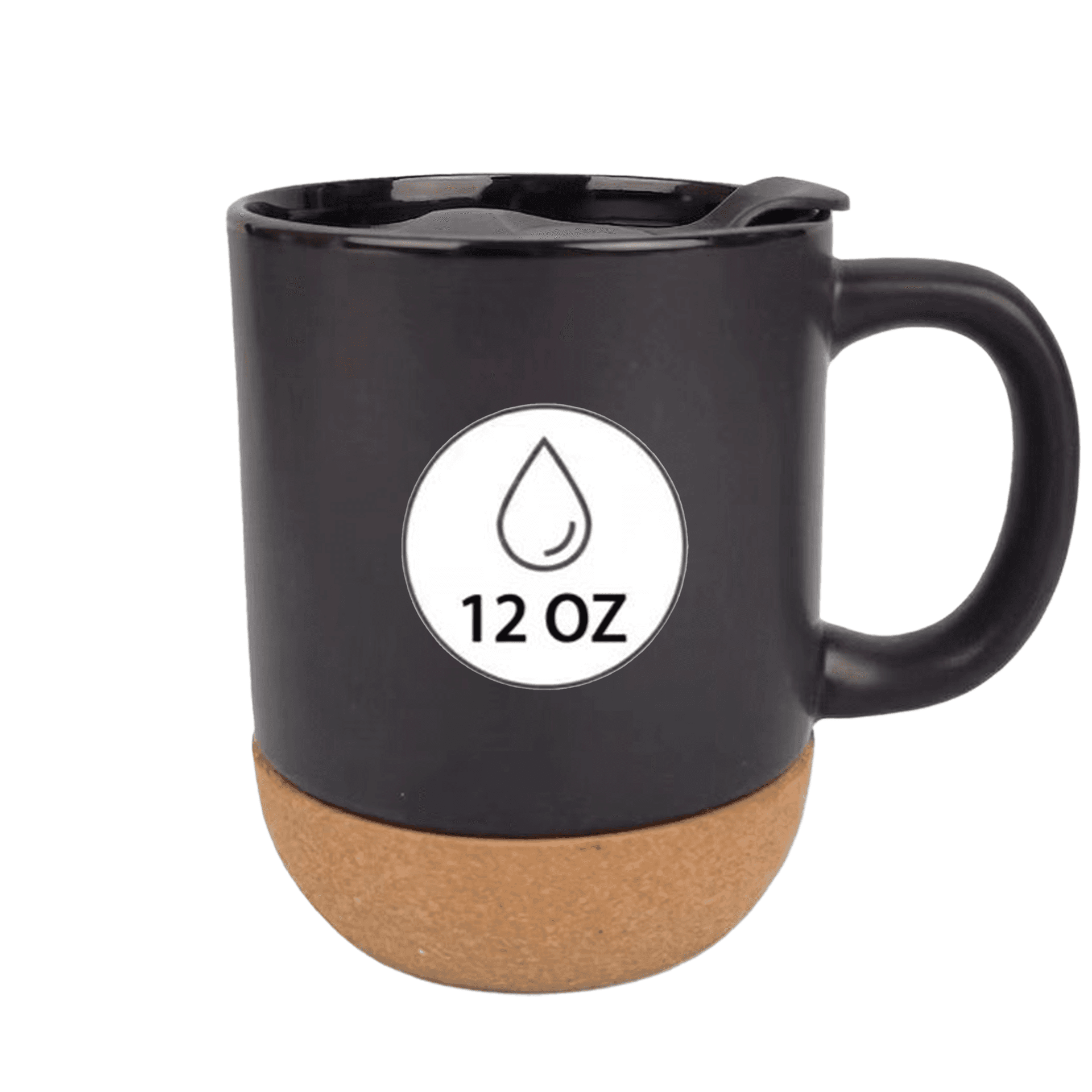 Matte Ceramic Mug With Lid