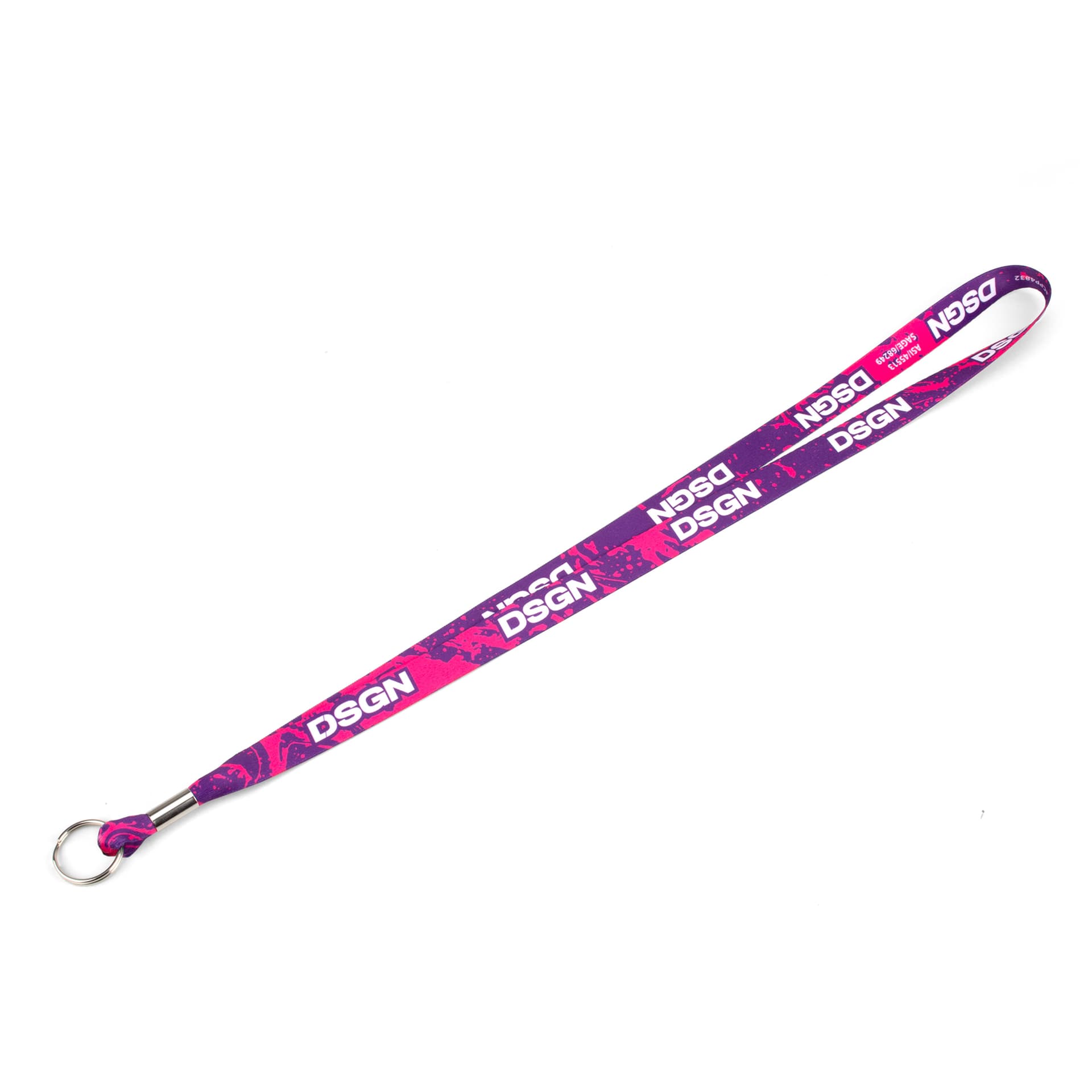 ¾" Satin Finish Full Color Lanyard Quick Ship