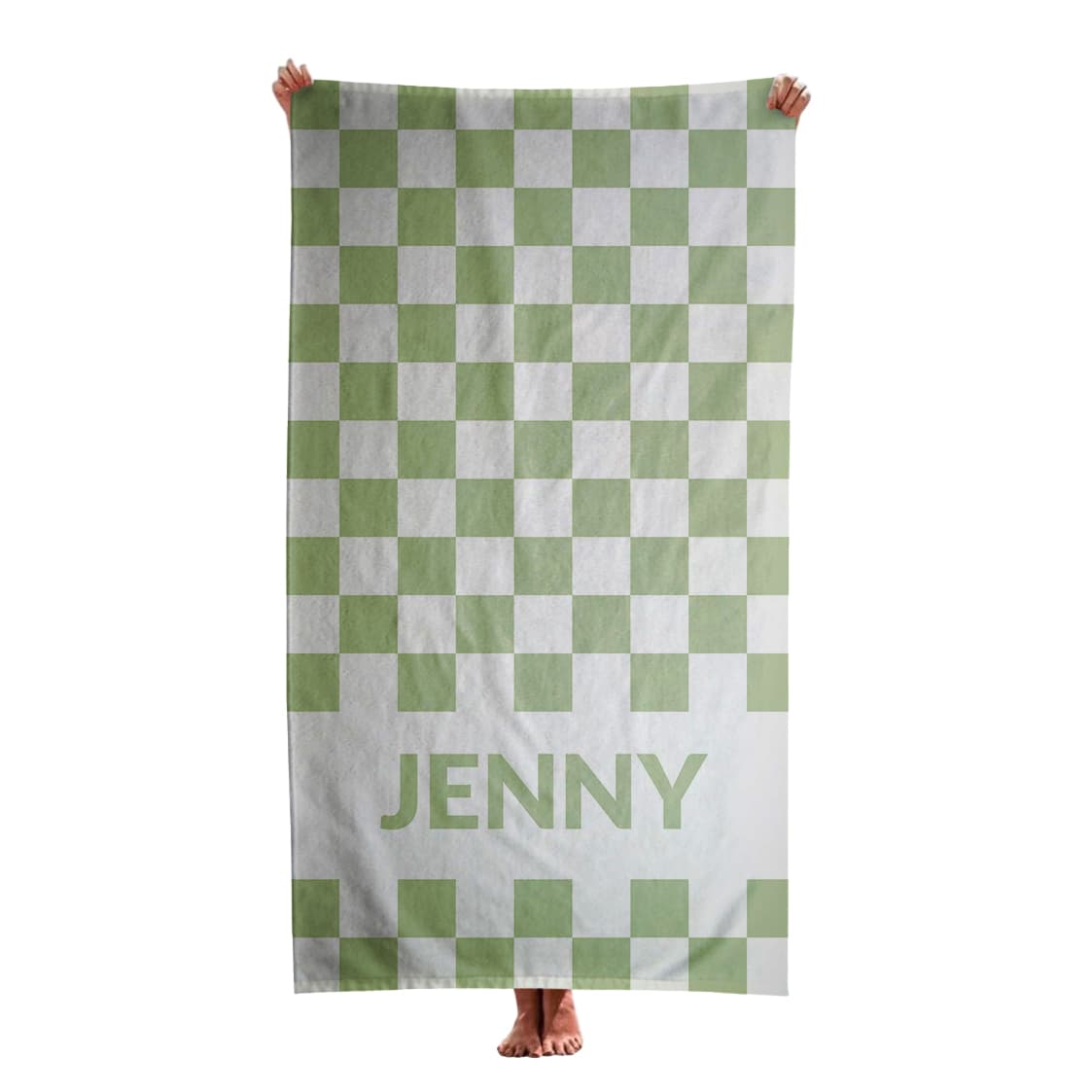 All-Over Sublimated 30 × 60 Beach Towel — 360 GSM