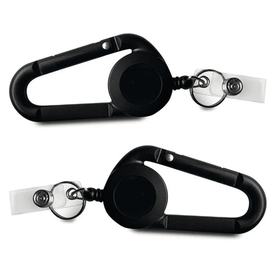 Carabiner Clip Badge Reel Keychain