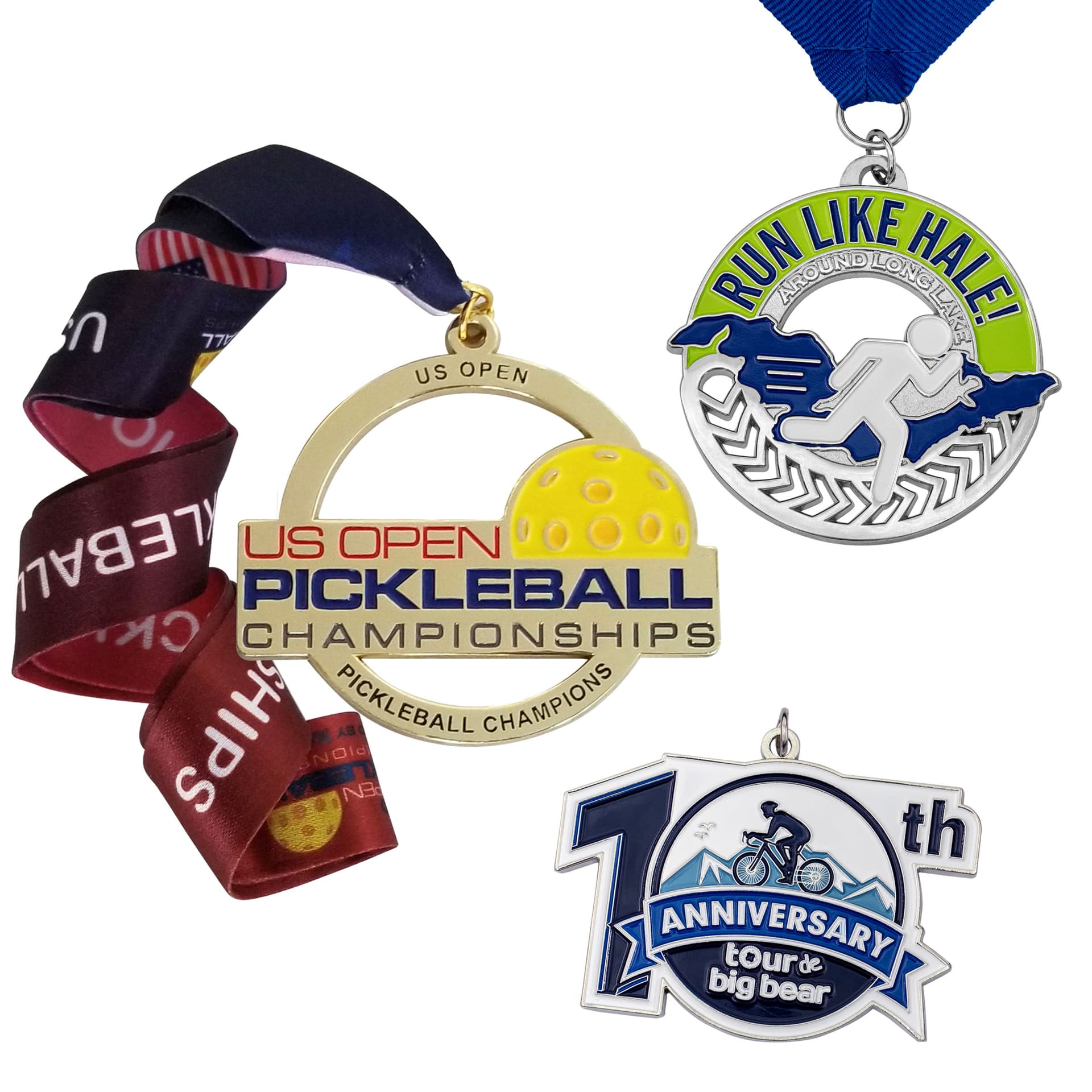 Custom Die Cast Medals (1-1/2")