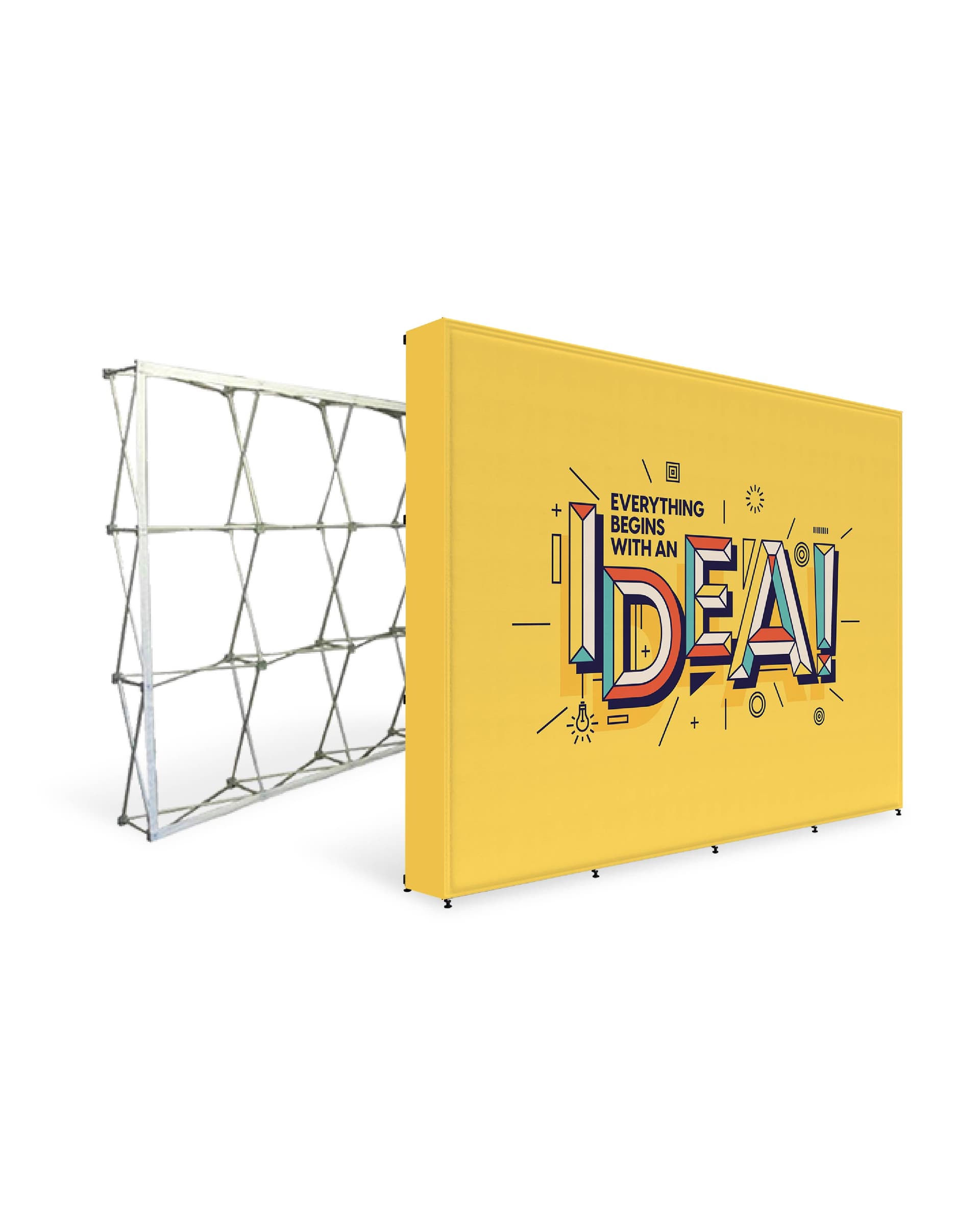 Banner Wall Straight (8ft x 8ft)