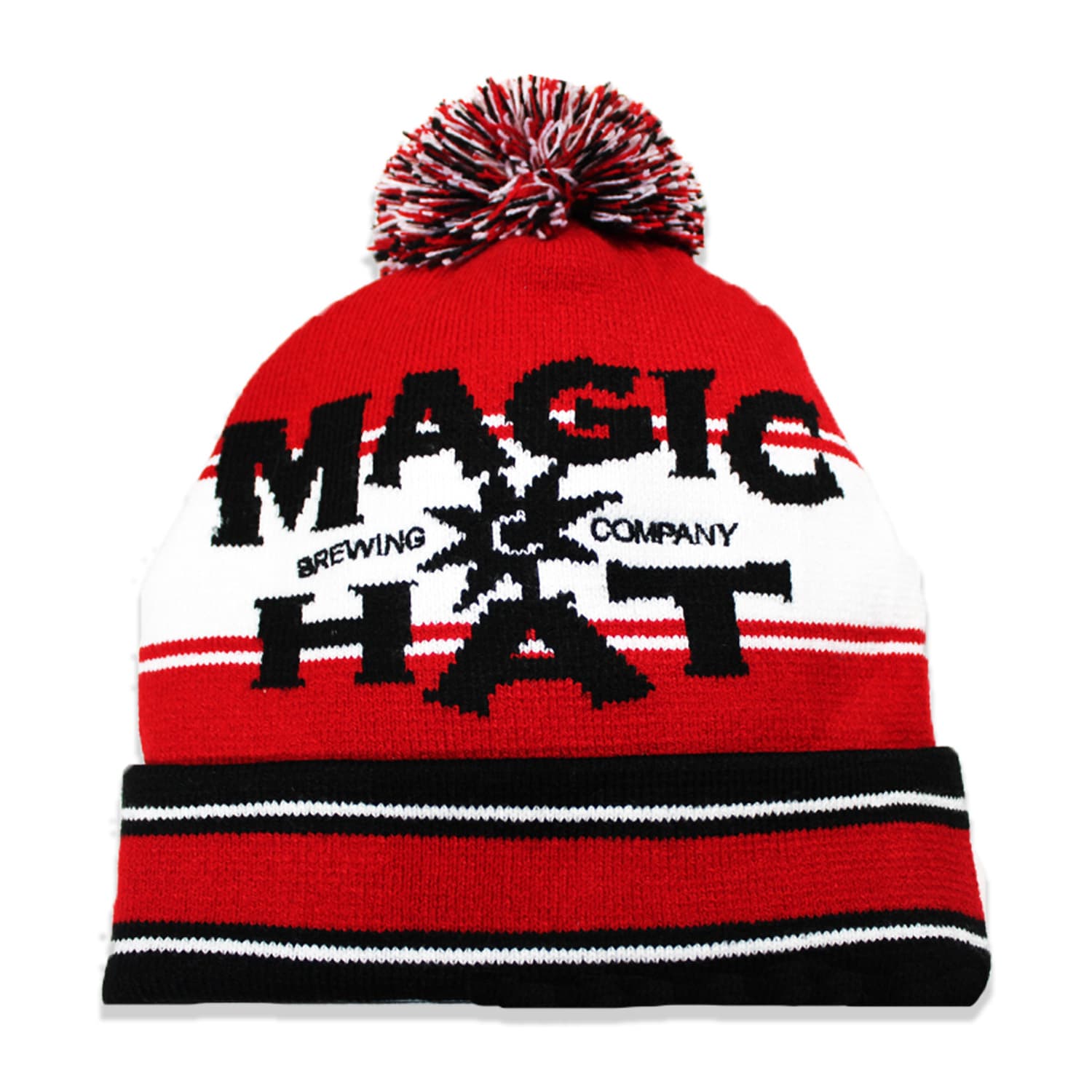 USA Made Custom Beanie With Cuff And Pom