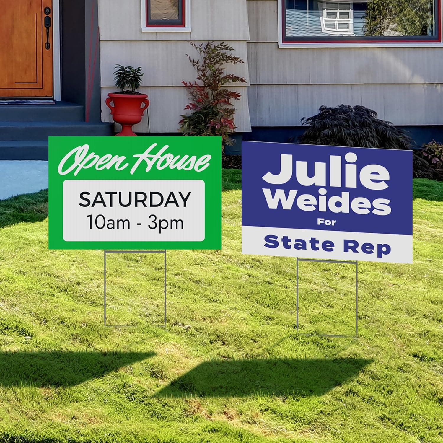 24" x18" Customizable Outdoor Yard Sign