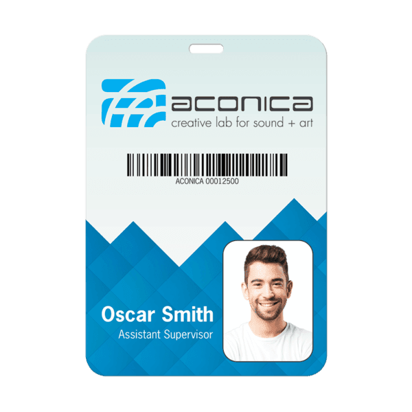 4.25 X 6 Plastic Identification Badge