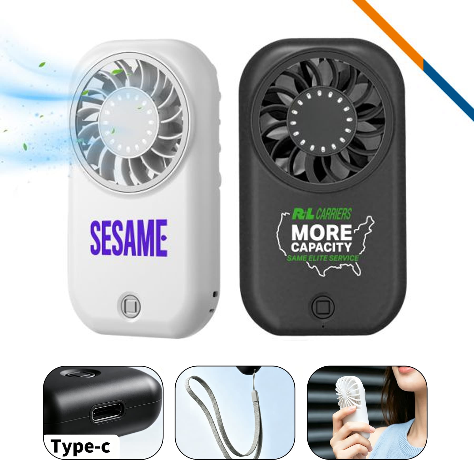 ZoolAir Mini Handheld Fan